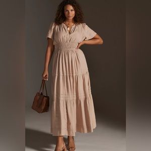Anthropologie linen maxi! New with tags! Never worn.
